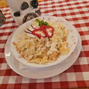 Túros tészta – Cottage cheese with pasta